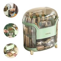 Porta Cosméticos Organizador Premium De 8 Capas Verde