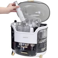 Porta Cosméticos Organizador Premium De 8 Capas Blanco