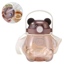 Tomatodo Portátil Oso Backpack con Stickers 3D de 800 ml Marrón
