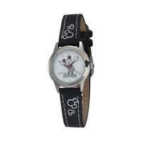 Reloj analógico Accutime Mickey Mouse Disney - Correa de Cuero