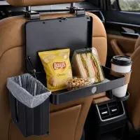 Bandeja Plegable para Auto con Porta Vaso K255