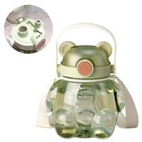 Tomatodo Portátil Oso Backpack con Stickers 3D de 800 ml Verde