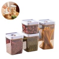 Set de 4 Frascos Hermèticos con Sellado al Vacio