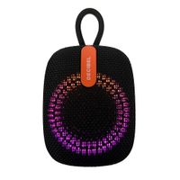 Parlante bluetooth Decibel Rider 10W, hasta 5 horas de reproducción, con luces RGB, negro