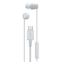 Audífonos in ear con micrófono Sony IER-EX15C conector USB Tipo-C, blanco