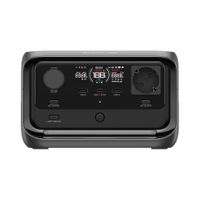 Estación de energía portátil EcoFlow River 3 Plus, 600W, 286Wh, carga rápida, compatible con carga solar, negro