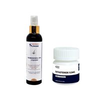 MINOXIDIL 5% LIQUIDO 120ML + Promo! Dutasteride 0.5 mg x 60 Caps