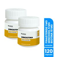 Finasteride 1 mg & Minoxidil 5 mg & Biotina 10 mg x 60cápsulas Dermo Sumak 2und