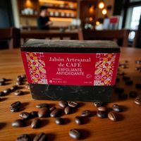Jabon Artesanal de Cafe  Exfoliante Natural - Pack 2 Und.