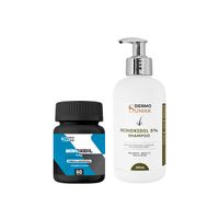 MINOXIDIL 5MG PREMIUN 60 CÁPSULAS - DERMOSUMAK|SHAMPOO CON 5% DE MINOXIDIL 250ML - DERMO SUMAK