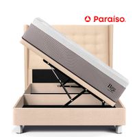 Dormitorio Boxet Gold Royal Balanzze Queen Champagne