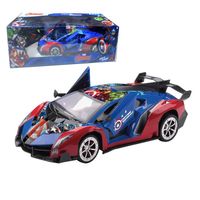 Juguete Carro de Velocidad Avengers con Control Remoto - YY-28A