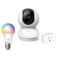 Kit Hogar Inteligente Tapo – Cámara C200 + Foco Multicolor L530E + Enchufe Smart WiFi P105 | TP-Link