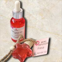 Pack Mini Difusor de Fresa + Repuesto para Auto