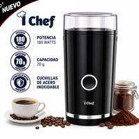 Molinillo Multifunción I Chef 180 Watts negro
