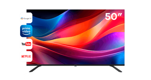 Smart TV 50" 4K