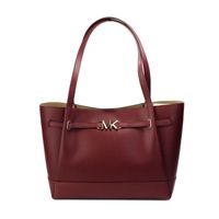 Cartera de Cuero Michael Kors Reed - Dark Cherry