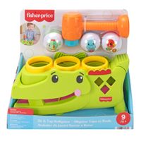 Juguete para Bebé FISHER-PRICE Cocodrilo Pelotas Incluye Pelotas
