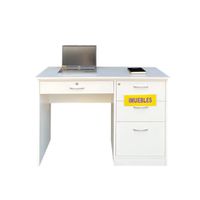Escritorio Ejecutivo 120 cm color Blanco - TEMEL