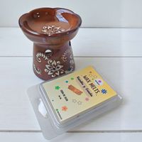Pack Aromático Hornito Quemador Marrón III + Wax Melts