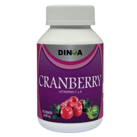 Cranberry ( Arándanos rojos) Cápsulas x 100 Dinoa - Salud Urinaria – Defensas