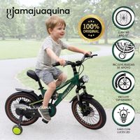 Bicicleta Deportiva Aro 12 «ROCKET» para Niños Verde