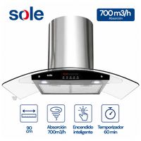 Campana Extractora Venus Plus Sole 90cm TURE63CO