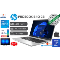 Laptop HP ProBook 640 G8 i5 11va 16GB RAM 512GB SSD Reacondicionada FHD + COOLER + MALETIN + MOUSE