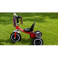 Triciclo Infantil ""Sport"" con luces LED y musical incluido - Rojo
