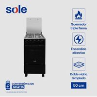 Cocina  Cali Sole GLP 50cm  COSOL042