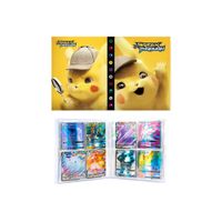 Folder 4 Bolsillos 240 Cartas Pikachu Detective