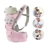 Canguro Para Bebé Ergonómico Ballena 3 en 1 Rosado
