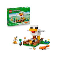 LEGO Minecraft Chicken Farm Building 21585
