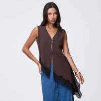Blusa Mujer Boton Malabar