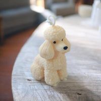 Vela Aromática Perrito Poodle Caniche