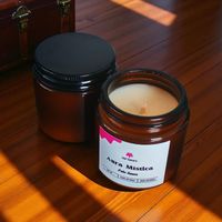 Vela Artesanal de Cera de Soja – Palo Santo 100 gr