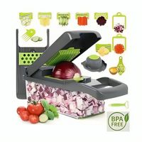 Picador de Verduras Frutas Multifuncional Pica todo con Colador