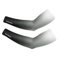 Mangas para ciclismo negras con blanco Rockbros