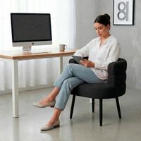 Silla Butaca Buckingham Nordic Ram Negro - DYH390042