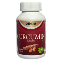 Cúrcuma Cápsulas x 100 Dinoa- Antiinflamatorio y Antioxidante Natural