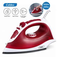 Plancha Vapor Base Cerámica Coldex  CX PL ANTRED