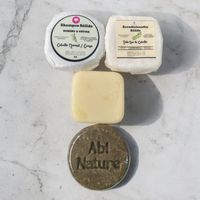 Pack Shampoo Sólido Romero y Ortiga + Acondicionador Natural | Nutrición y Crecimiento