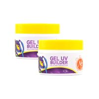 Gel Uv Builder Clear 1 Oz - Mc Nails 2 Unid