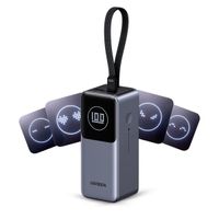 Power Bank UGREEN PB723 – 130W total, cable USB-C integrado, 20 000 mAh
