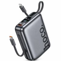 Power Bank Hoco Q39 Eminente 20000mAh 22.5W PD20W con Cable Integrado Negro