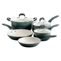 Juego de Ollas Oster Cerámica 8 Piezas | Set de Cocina Antiadherente