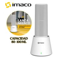 Mini Deshumidificador Portátil DHM20 Blanco | Compacto y Práctico