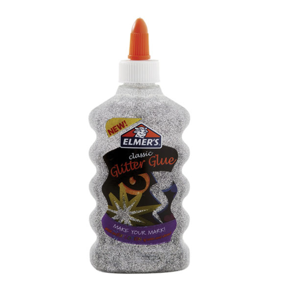 Pegamento Elmer's Slime Glitter Plateado 2080850