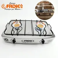 Cocina de Mesa Fadic Clásico Oval 2 Hornillas Acero