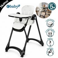 Silla de comer LEIA  EB642 Blanca